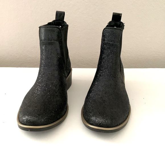 Kate Spade Sedgewick Black.   Glitter Ankle - Picture 4 of 8